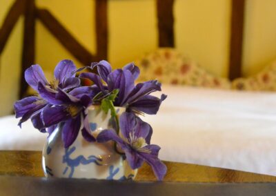 Bedroom area at Pilgrims Barn