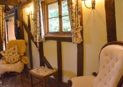 Sitting / Dining area at Pilgrims Barn B&B